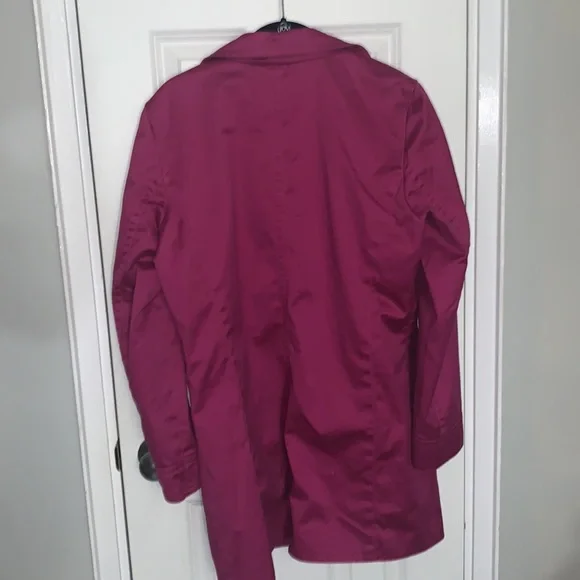 Coach Pink Trench Coat - Picture 4 of 6